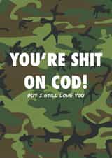 Call Of Duty Funny Card created by Gary Got Cards