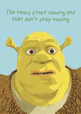 Shrek All Star Birthday or Anniversary Card created by ttrappartt