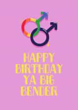 Send your favourite gay this card!  created by Ink Icons 