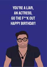 Davide Love Island Birthday Card created by Twenty Six Design