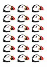 Puffin Repeat created by Jaypea Art