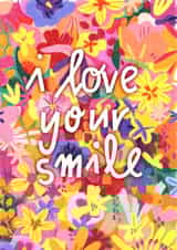 Thinking of your smile flower card created by Sarkasik