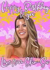 Happy Birthday to you, love from Ekin-Su created by AllDesignsByStephanie