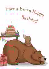Beary Happy Birthday! created by Jade Lawley Illustration
