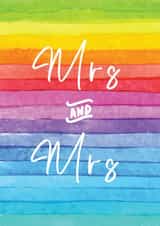 Mrs & Mrs Gay Wedding Celbration Card created by Danielle Ellen