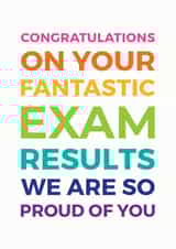 Exam Results Congratulations Card created by Studio 9