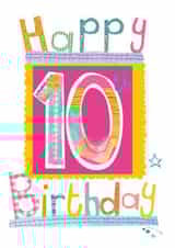 HAPPY 10TH BIRTHDAY! GIRLIE! created by Anya Higginson