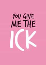 Say it with this straight to the point greeting created by Superlush Cards