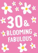 Blooming Fabulous 30th birthday! created by tea please