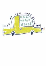 HONK IF YOU LOVE YOUR DAD created by CK.PRINTS