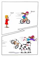 Funny Birthday Card for created by Swizzoo