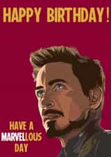 Iron Man Birthday Card created by Gee Designs