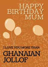 Jollof Rice Birthday Series 1002 created by Crafted By Mandy