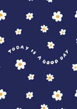 Uplifting daisy card - today is a good day created by Vicky Hughes