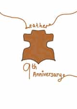 Leather 9th Anniversary created by Amelia Paveley