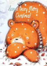 Beary Merry Christmas created by Ellen Mary Hopkins Art