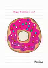 Happy Donut Birthday to You Card created by Cindy Cheung
