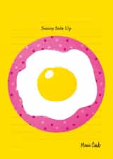 Sunny Side Up Greeting Card created by Cindy Cheung