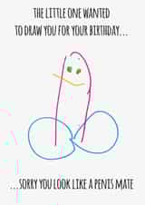 funny birthday card 1001 created by Nathan Cooper
