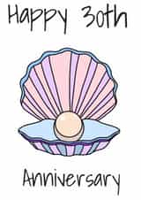 30th wedding anniversary card created by AKCreativeFinds