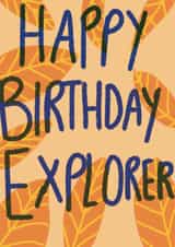 Future Explorer Card created by Eleanor Cawdron