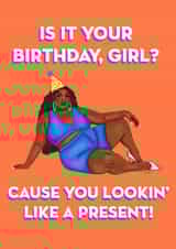 Lizzo Birthday Girl Body Positive Present created by Jessica Rigsbee: My Depiction Addiction 