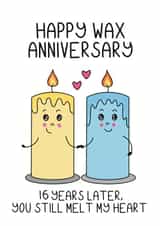 Happy 16th wedding anniversary! created by Schnauzer Scribbles