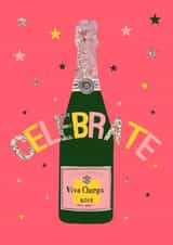 Celebrate! Champagne Bottle Special Occasion Card created by Kat Arnold