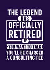 the legend Has Officially Retired created by TIMLSET