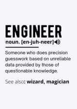 Engineer Funny Definition created by TIMLSET
