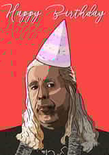 Happy Birthday Card - House Of The Dragon - Targaryen created by Helen Giddings