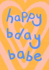 Happy Bday Babe created by Creative Char