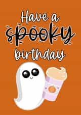 October birthday card created by Fern Furness