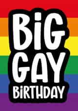Big Gay Birthday created by Paul Stevens