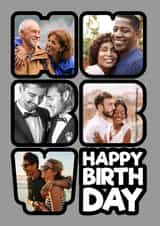 Personalised Birthday Photo Card created by Blind Faith - Husband/Hubby - Photo Card