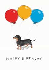 Cute Birthday card for Dachshund lover in your life created by Have a Gander