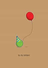 Ha-Pea Birthday Card | Birthday, Love, Cute, Pun, Funny Card. created by Tommy-Lee Gale