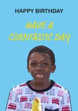 Funny Corntastic Birthday Card created by Just Joking