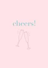 Congratulations, birthday, cheers, greeting card for friend, loved one created by GracieSwirls