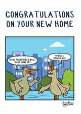 Funny Cost Of Living New Home Card - Bill Pun - Have You Noticed The Bills Have Gone Up created by Jimmy Messer