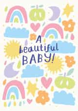 New baby card created by Nikki Miles