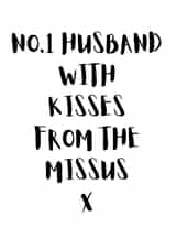 Cute Funny Anniversary Card For Husband - Best Husband created by Pick Your Cards Right