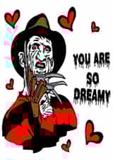 Alternative card to show someone special  how you feel- Freddie-You're so dreamy created by Sister Resin Crafts designs 