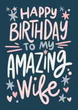 Happy birthday to my amazing wife. created by Natalia Gonzalez