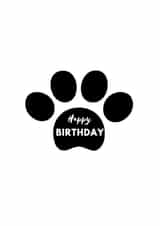 Birthday Card from your beloved Doggy! created by Say it like you mean it 