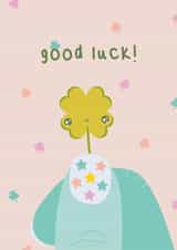 Cute Good Luck Card | Lucky | Best of luck created by Dame's Brain