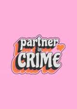 Groovy Card for Best Friend or Partner - Birthday, anniversary, or Valentine's created by Lola and Lily Prints