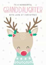 To a Wonderful Granddaughter with Love at Christmas created by Design By Day