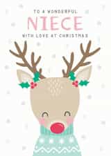 To a Wonderful Niece with Love at Christmas created by Design By Day