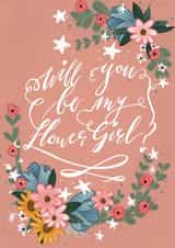 Flower Girl Proposal Card created by Alice Piper